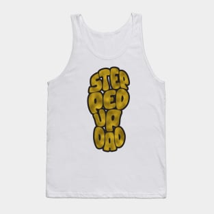 Step Dad Fathers Day Gifts - Gold Foil Tank Top